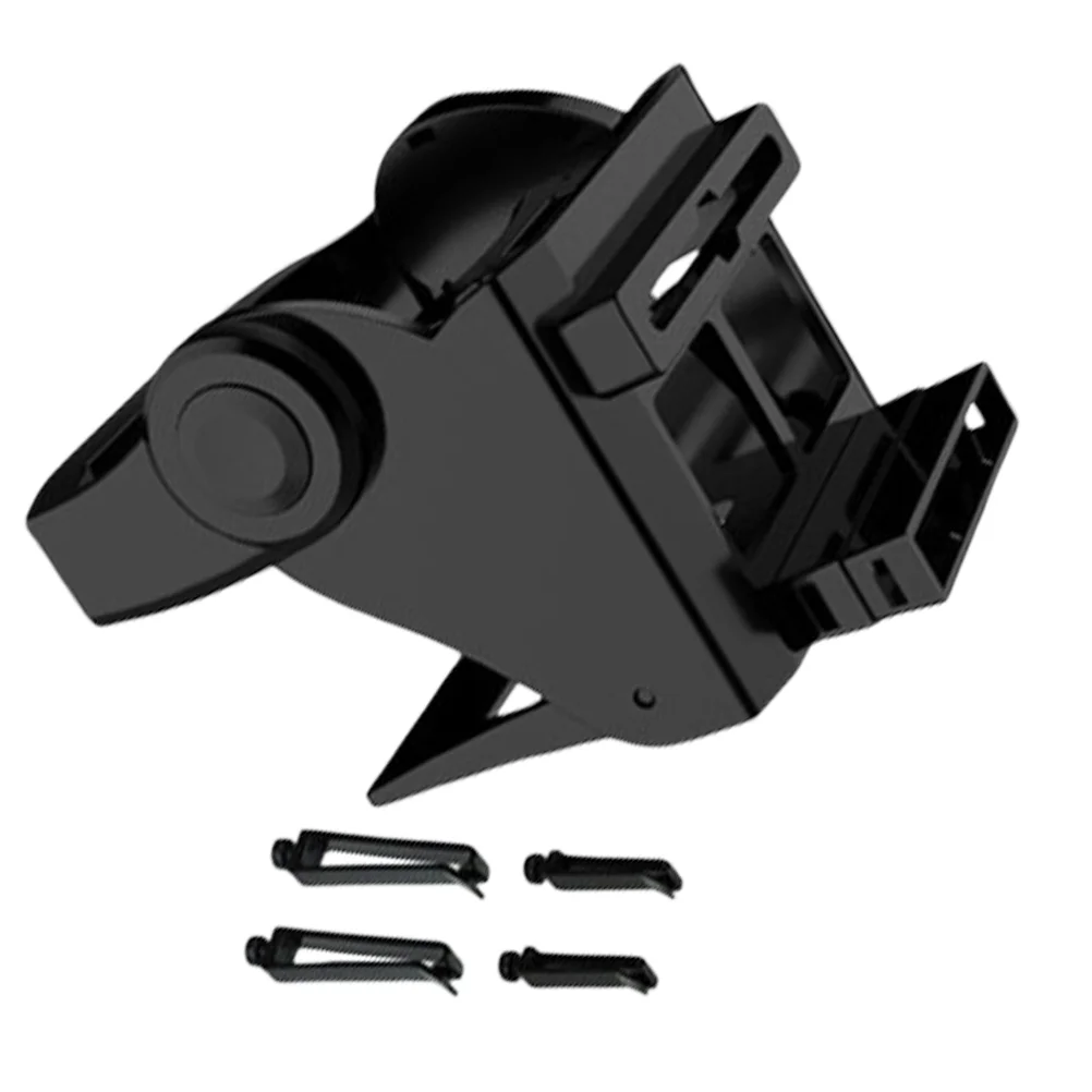 

1pc Car Cup Holder Air Vent Drink Rack Auto Water Cup Holder Beverage Storage Shelf (Black)