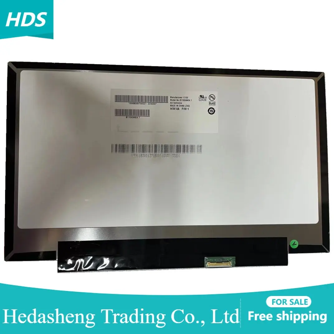

B116XAN04.1 подходит для M116NWR7 R1 M116NWR5 R0 EDP 30 контактов без отверстий для винтов No-touch 11,6 ''IPS ЖК-экран для ноутбука