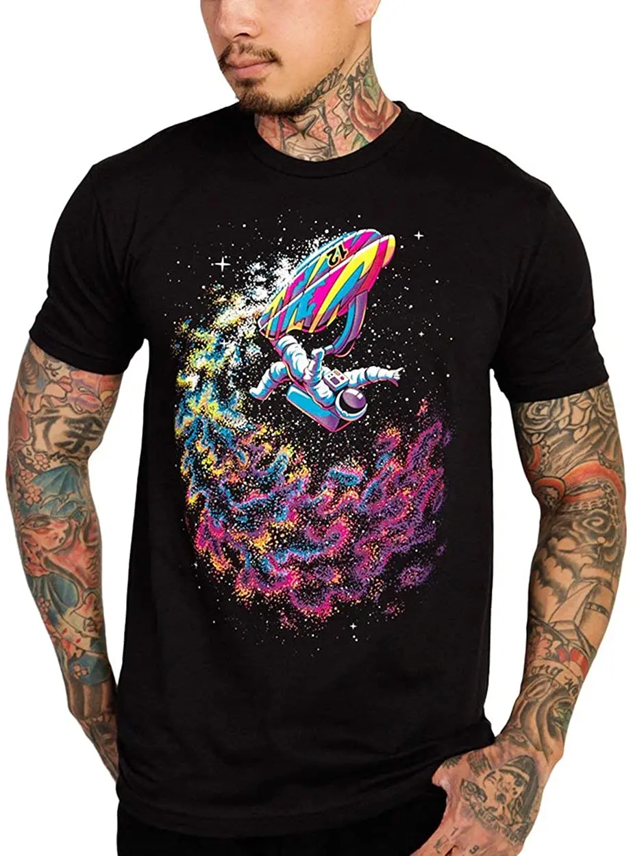 

INTO THE AM Men's Graphic Tees - Novelty Graphic T-Shirts with Cool Designs