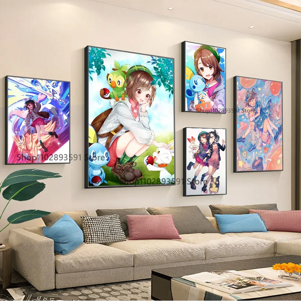 1 шт. P-pokemon Gloria постер HD постеры домашняя комната бар кафе Декор художественная