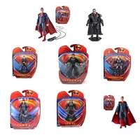 hasbro heros dc superman man of steel 6 inch articulated movable joints doll model action figures toys