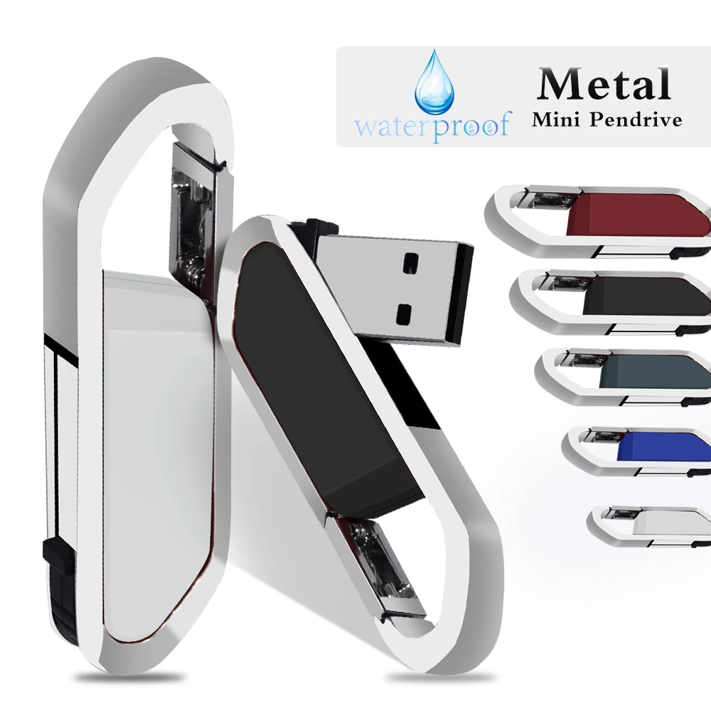 USB-флеш-накопитель в металлическом корпусе 64 ГБ 128