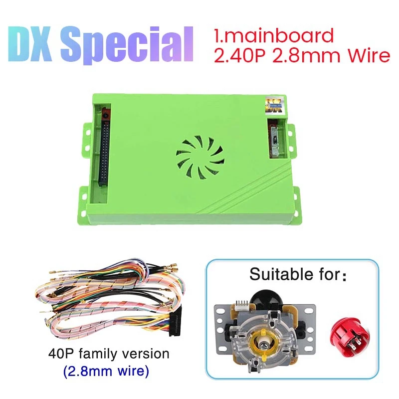 

For Pandora Saga Box DX Motherboard+2.8Mm Cable 5000-In-1 Arcade Game Console Jamma For Coin Pusher Replacement Spare Parts