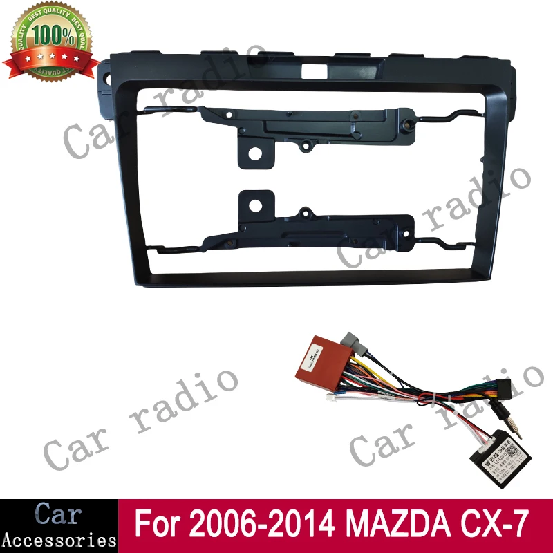 

Для 2006-2014 MAZDA CX-7 9-дюймовый автомобильный радиоприемник Android стерео рамка плеер 2Din головное устройство лицевая панель крышка приборной панели
