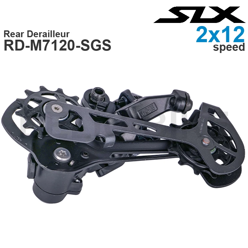 SHIMANO SLX M7100 2x1 2 задний переключатель скорости-SHIMANO SHADOW RD + 10-45T оригинал - купить по