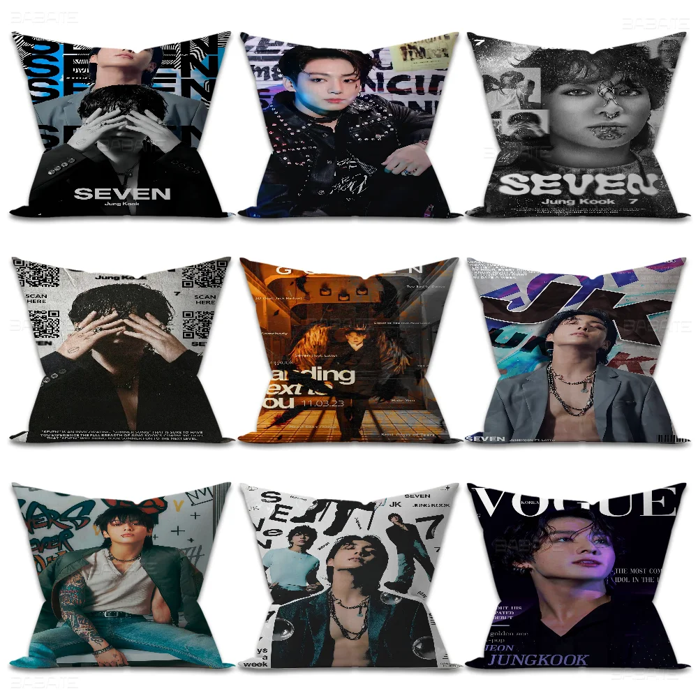Декоративная подушка MINISO Jungkook 45x45 см