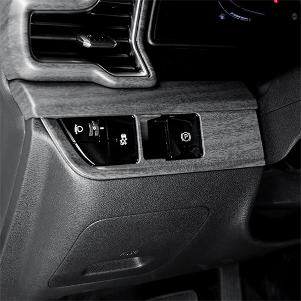 Интерьер автомобиля под дерево стиль кнопка регулировки фар крышка