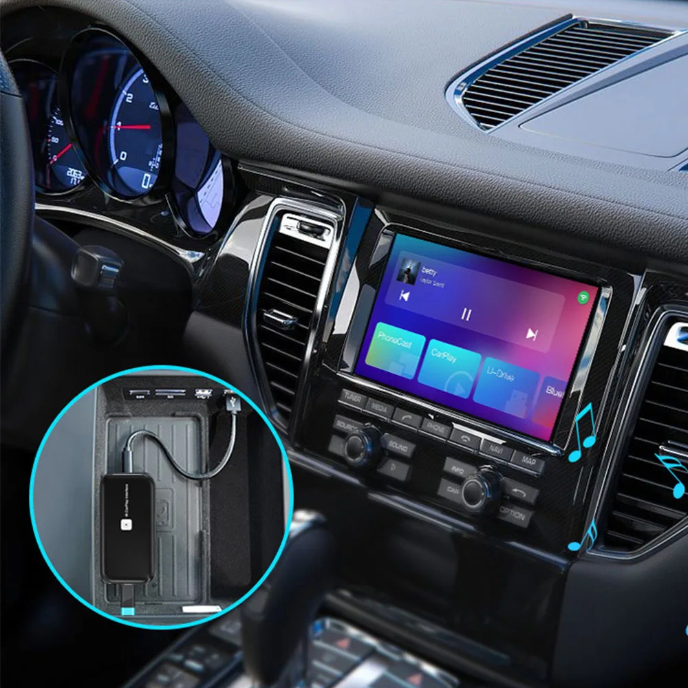 Wireless carplay interface support 2.4G 5G WiFi Phone Cast USB Drive wireless ODM/OEM |