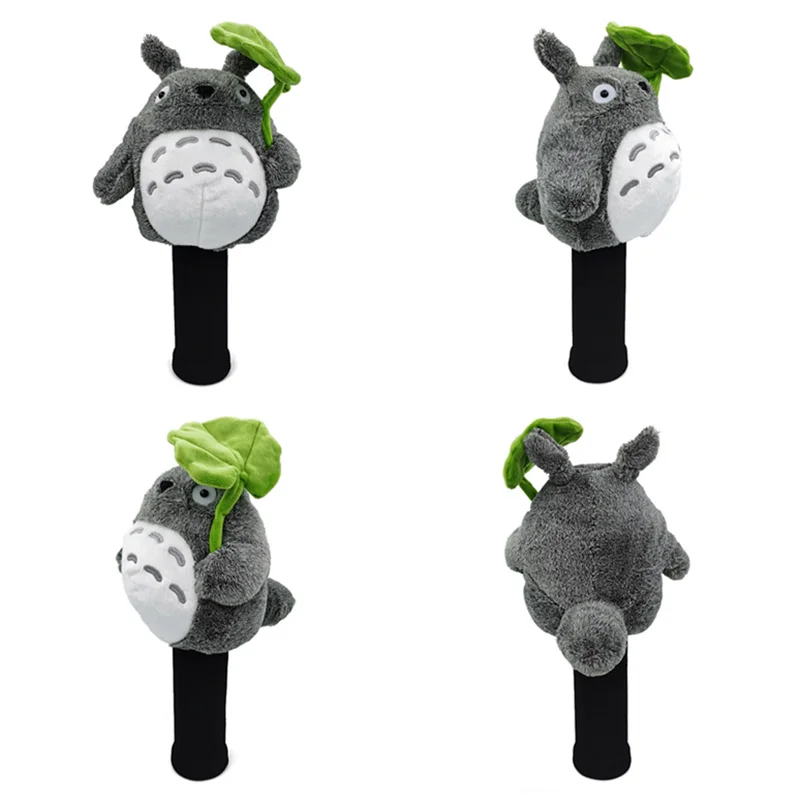 Cartoon Golf Wood Head Covers Animal Golf Driver Fairway Headcover Plush Totoro Head Protecter Mascot Novelty Cute Gift