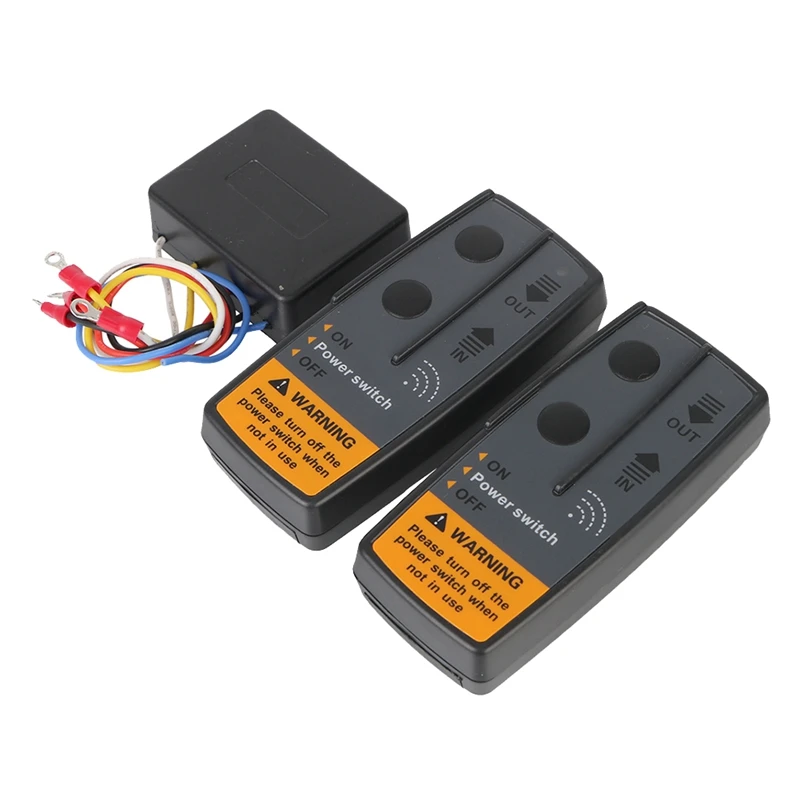 

2.4G 12V 24V Electric Winch Switch Controller Recovery For Off-Road ATV Trailer 72W
