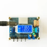 dc buck converter cc cv power supply module adjustable voltage regulator voltmeter step down power module with lcd display