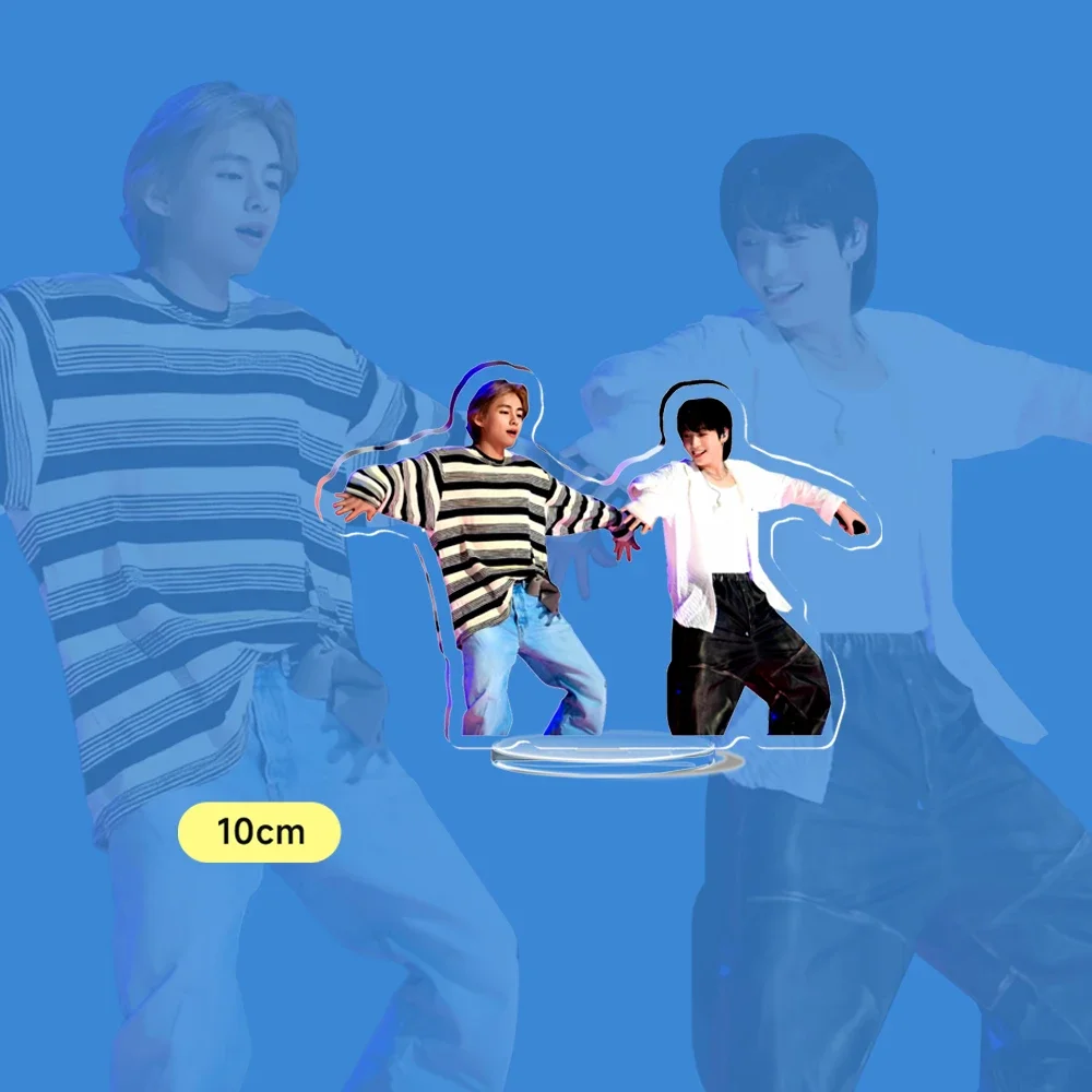 Новые акриловые фигурки Kpop Idol Standee подставка Vkook Teavkook Funs подарочные аксессуары