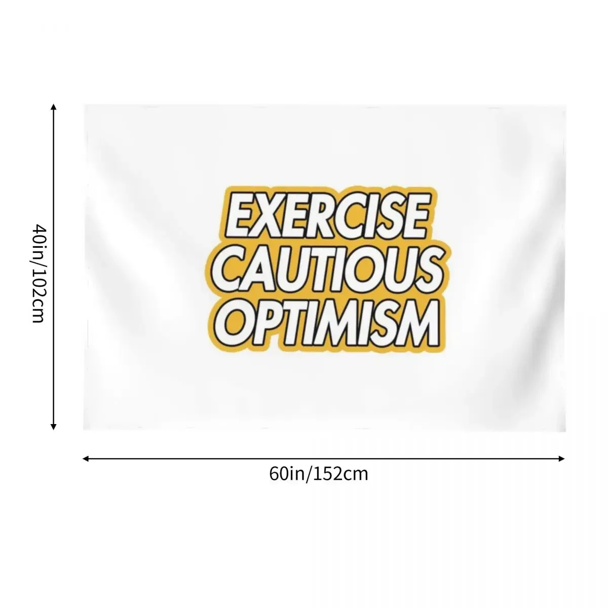 упражнения осторожный оптимизм гобелен подвесной настенный для украшения