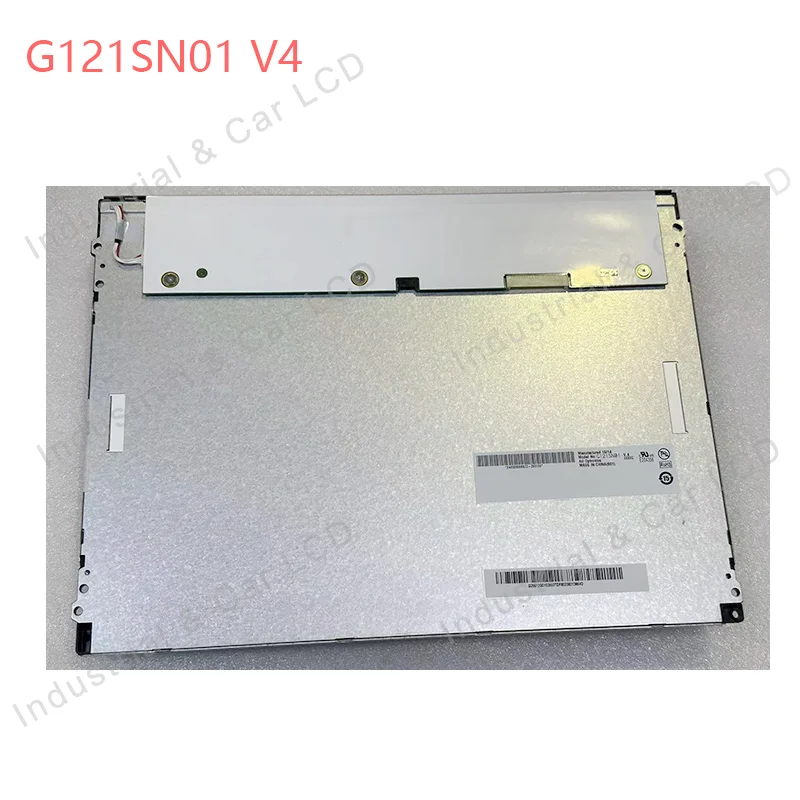 Фото G121SN01 V4 Оригинальный 12,1-дюймовый ЖК-экран TM121SDS01 BA121S01-200 BA121S01-100 G121STN01.0 G121X1-L04 для Mindary ipm12 №2
