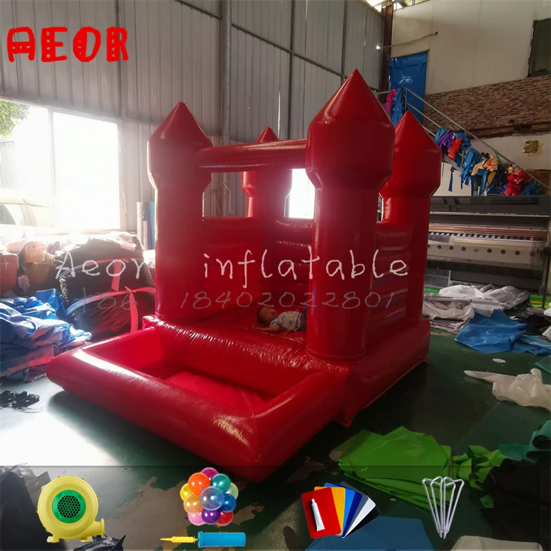 Открытый надувной белый домик-батут батут Свадебный батут-батут |