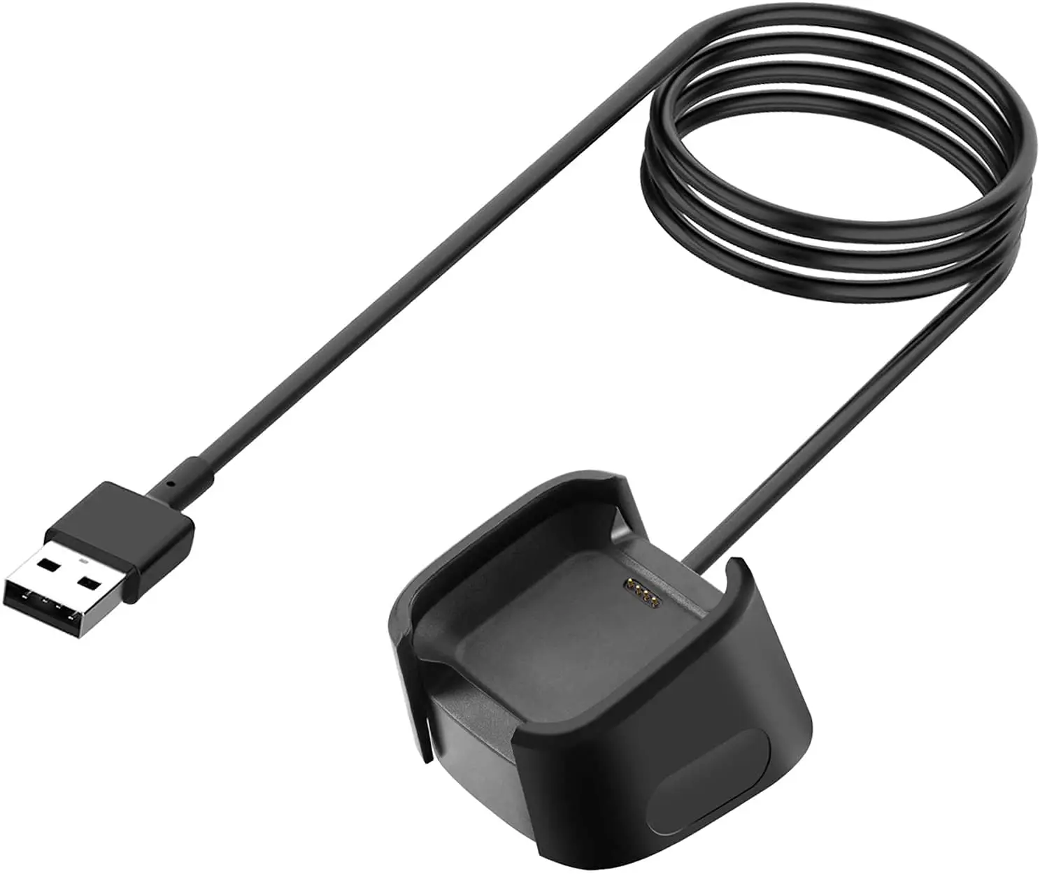 Awinner Caricatore Per Fitbit Versa 2, Sostituzione Usb Cavo Di Ricarica Dock Stand Per Versa2