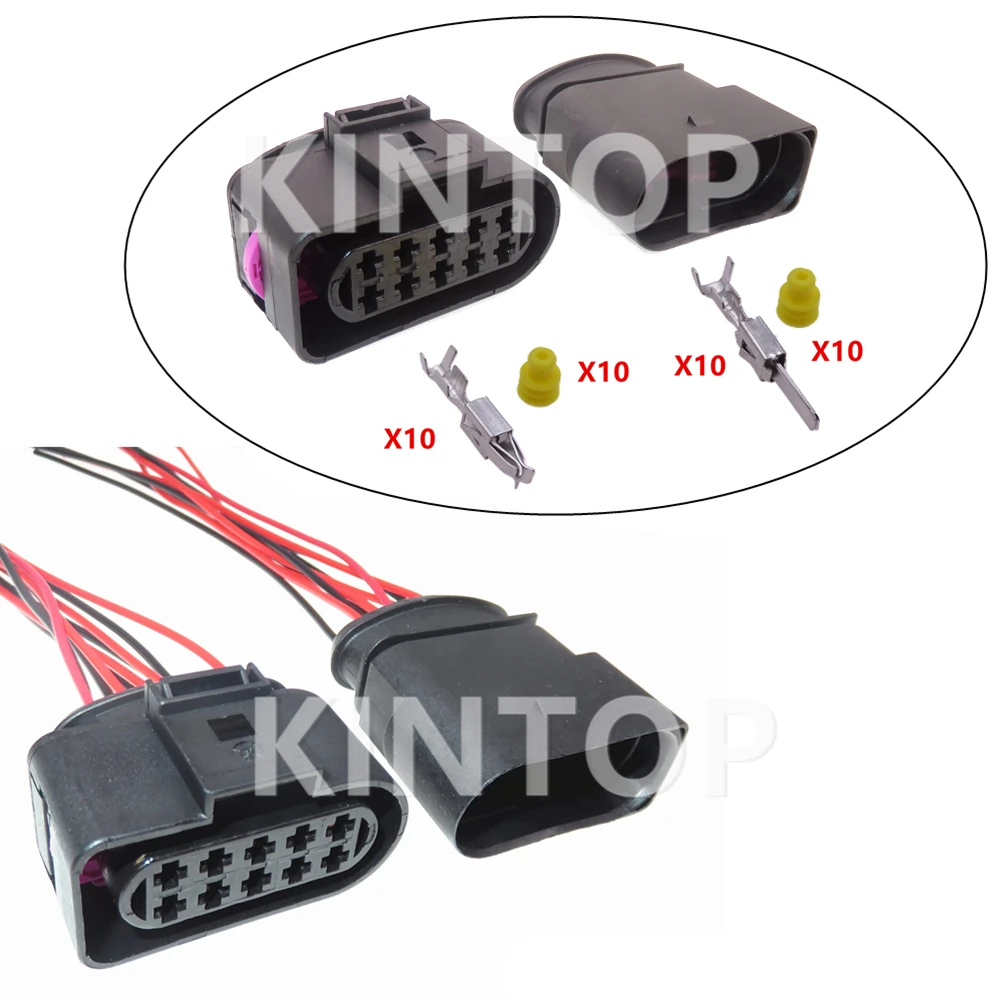 Автомобильный разъем 1J0973835 1J0973735 1813346-1 493577-1