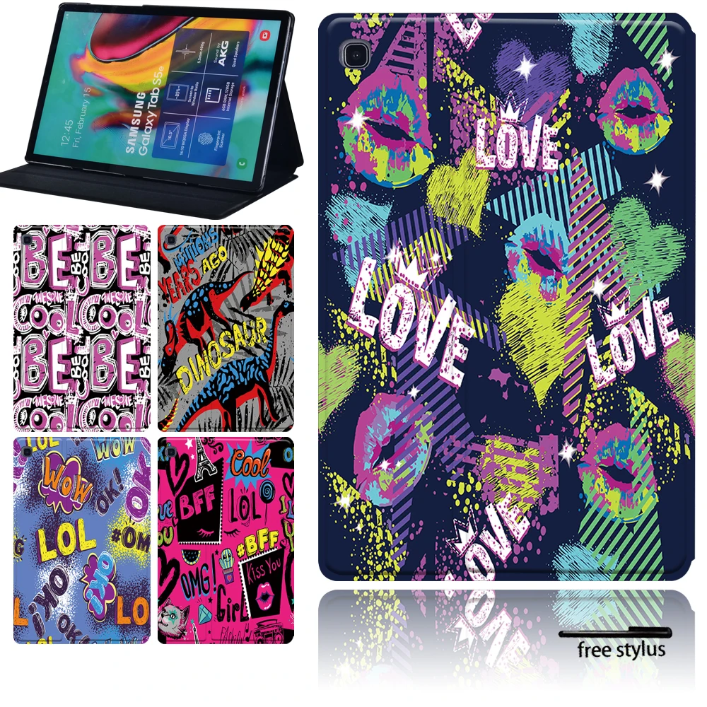 

For Samsung Galaxy S6 Lite 10.4/Tab S7/Tab S4 S5e S6 10.5"/S8 11"/A7 Lite 8.7" T220 T225/A8 2022 X200 Case Leather Flip Shell