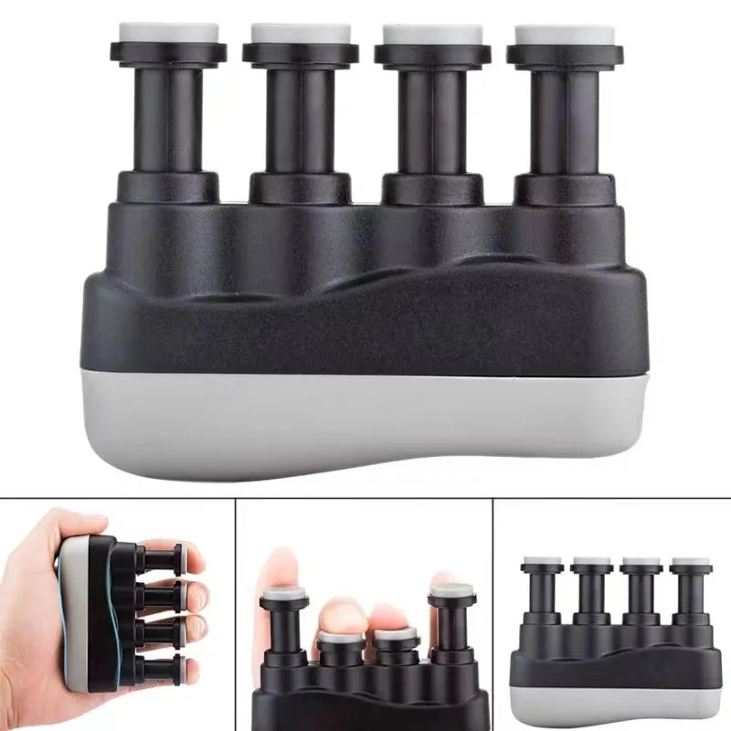 

High Quality Professional Guitar Hand Finger Exerciser Medium Tension Grip Power Trainer for Guitars Bass Piano Training Device