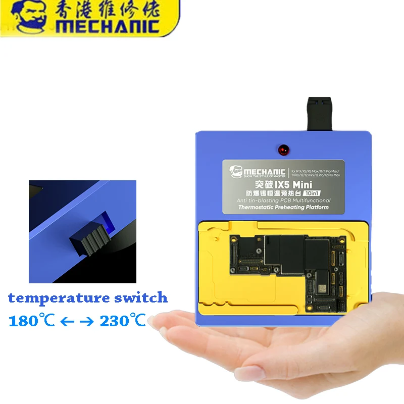 

Паяльники Mechanic 110 В 220 В 72 Вт для переделки печатных плат, Мини электрическая паяльная станция t12