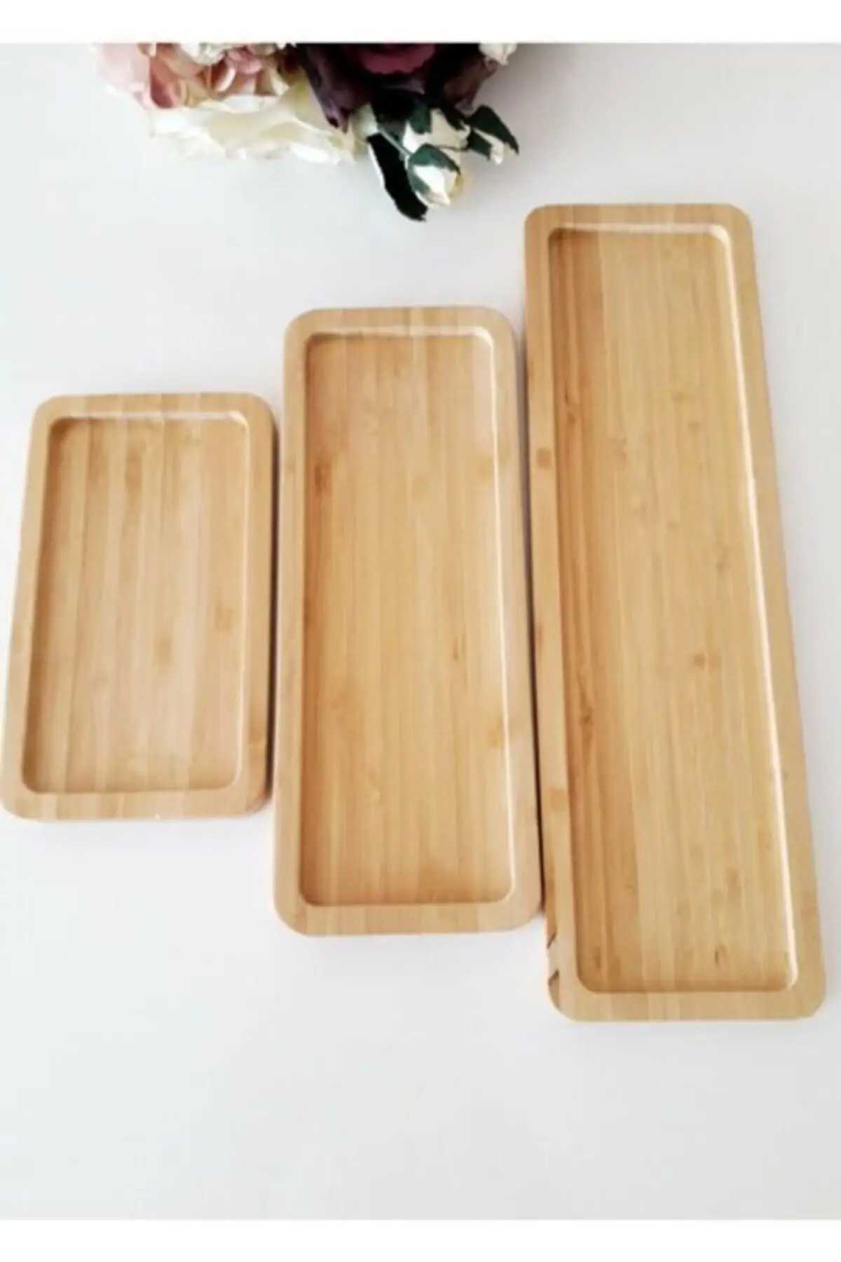 

Brown Breakfast Set 3 pcs bamboo plate