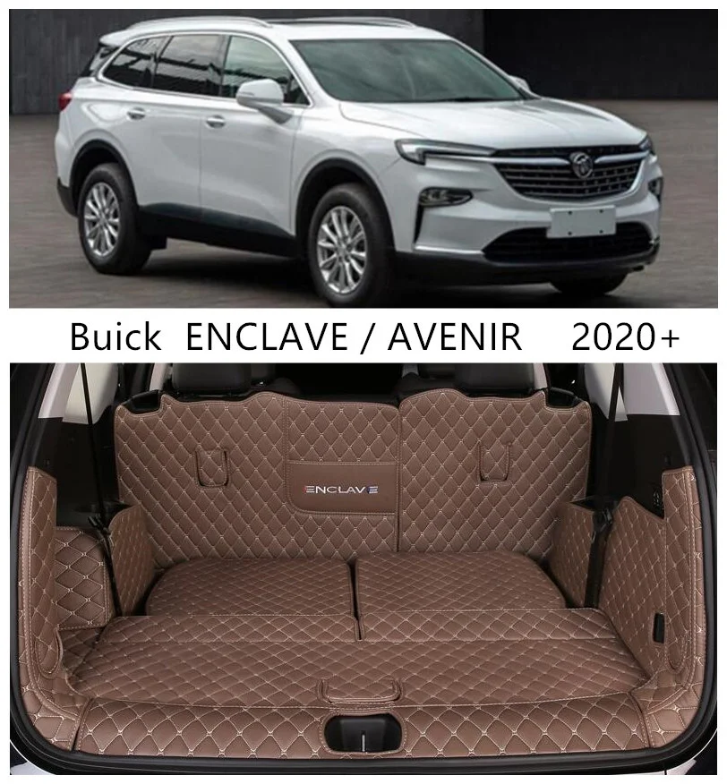 

For Buick ENCLAVE AVENIR 2020 2021 2022 Full Rear Trunk Tray Liner Cargo Mat Floor Protector Foot Pad Mats