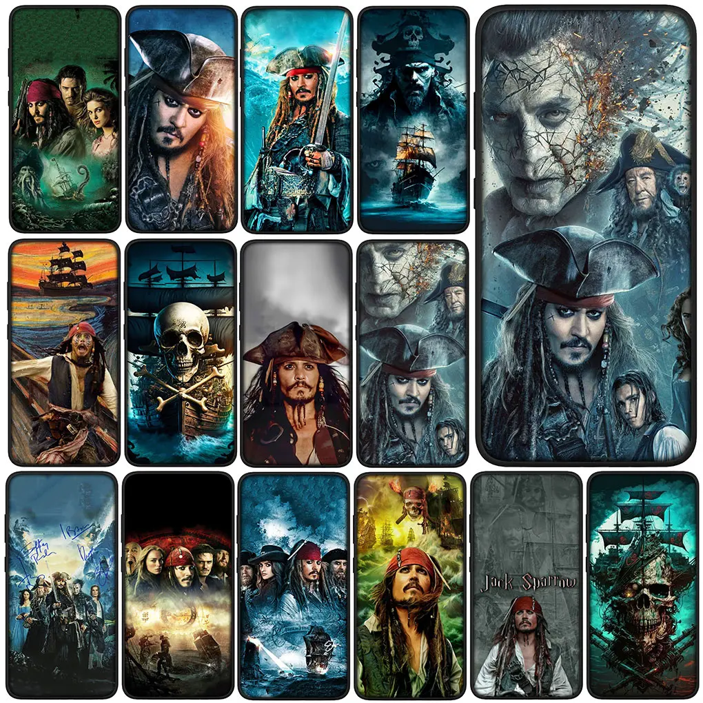 Чехол для телефона Captain Jack Johnnys Depps Sparrow Xiaomi Redmi Note 9 8 11 Pro 4G 5G 9S 11S 9A 9C NFC 9T 8A мягкий