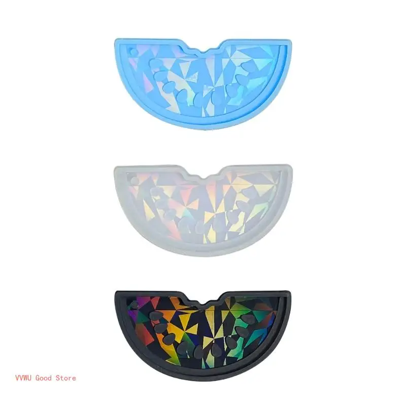 

Watermelon Resin Mold Keychain Pendant Jewelry Making Silicone Mold DIY Art Tool