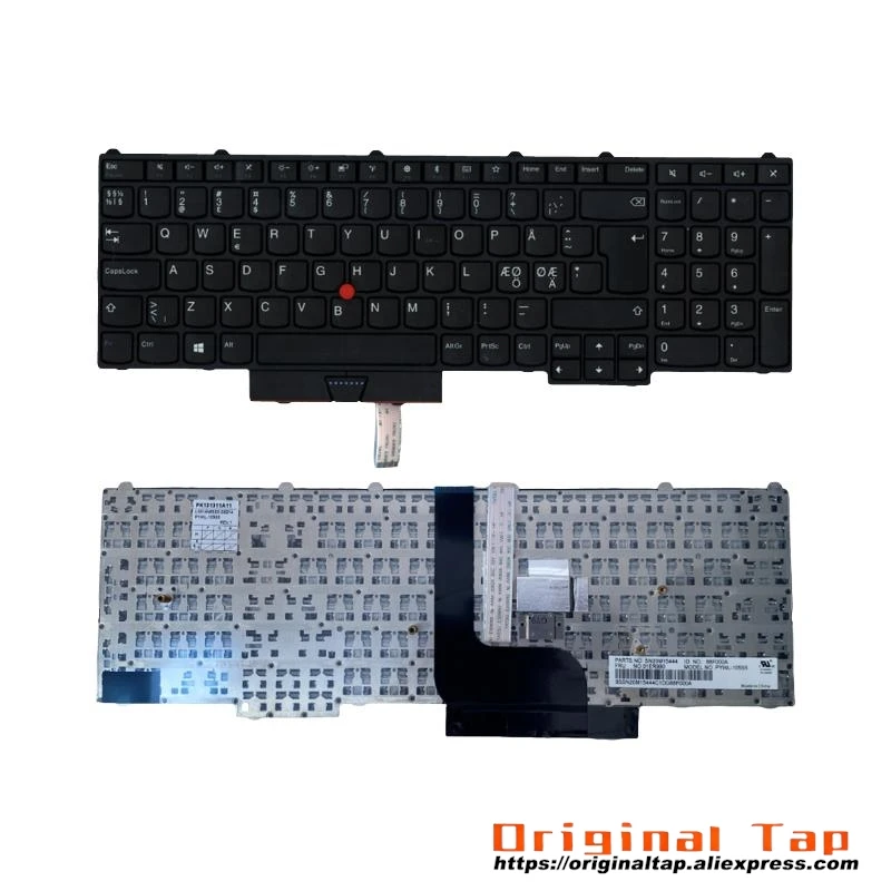 Клавиатура NDC Nordic для Lenovo Thinkpad P51 P71 01ER991 01HW281