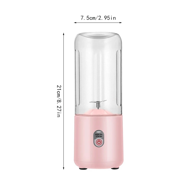 Соковыжималка портативная компактная 500 мл