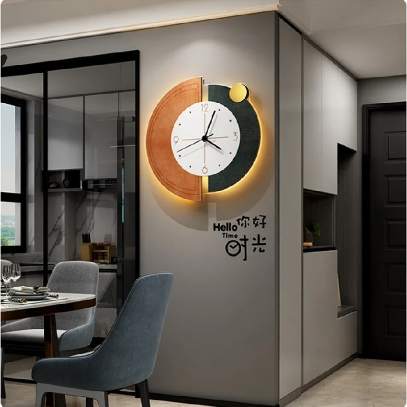 

Настенные домашние часы для гостиной, современные модные настенные часы, роскошные высококачественные креативные декоративные часы для создания атмосферы