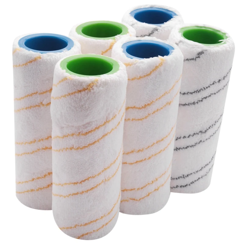 

Hard Floor Sweeper Cleaner Roller Brush Main Brush for KARCHER FC3 FC5 Cordless Vacuum,3 Pair(2 Colors)