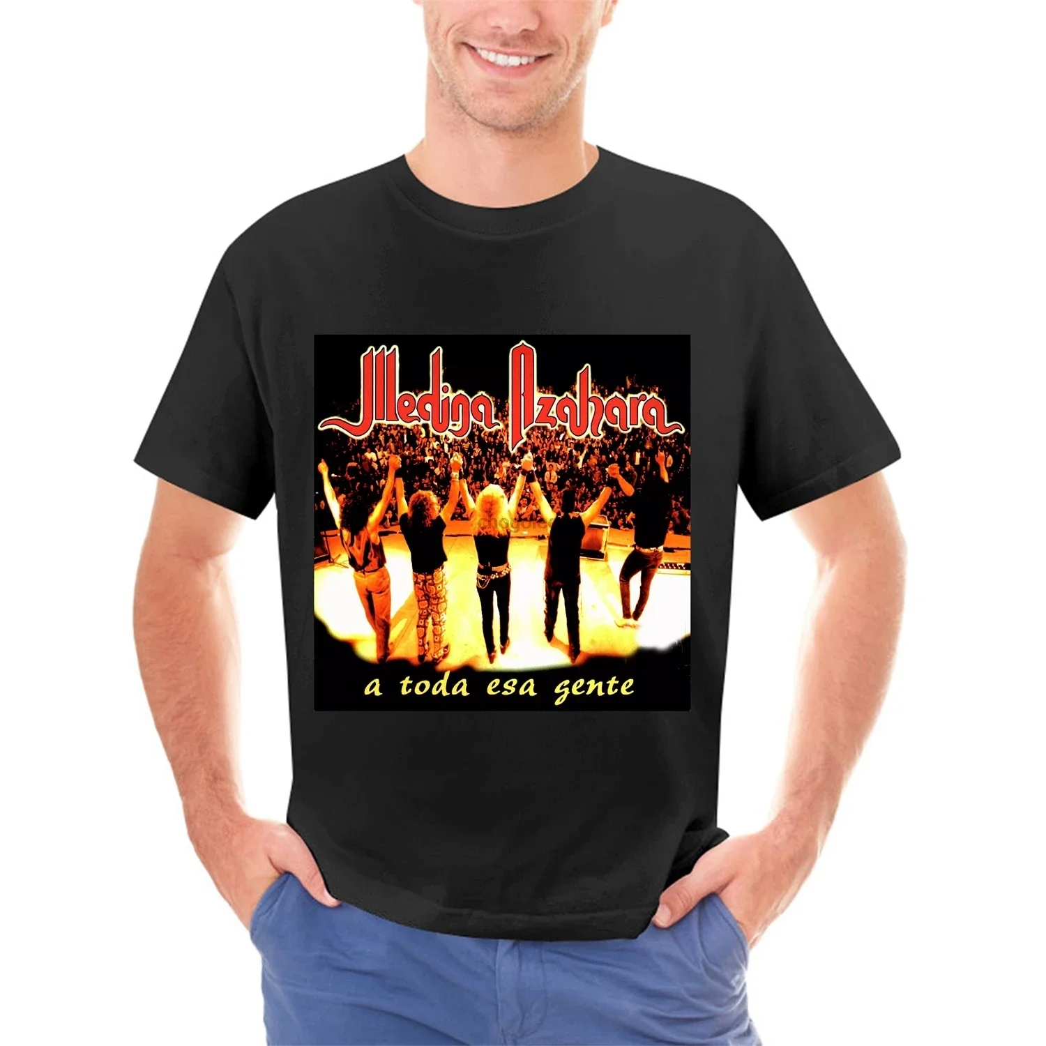 Винтажная Футболка 90-х годов Альбомы Медина азахара а вся ЭКА Генте 1996 Paco Ventura