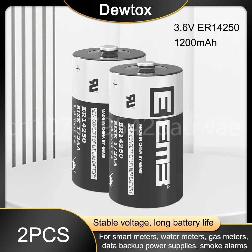 2 шт. новая 3 6 В TL-5902 ER14250 LS14250 SL350 первичная литиевая батарея для PNC станков с ЧПУ