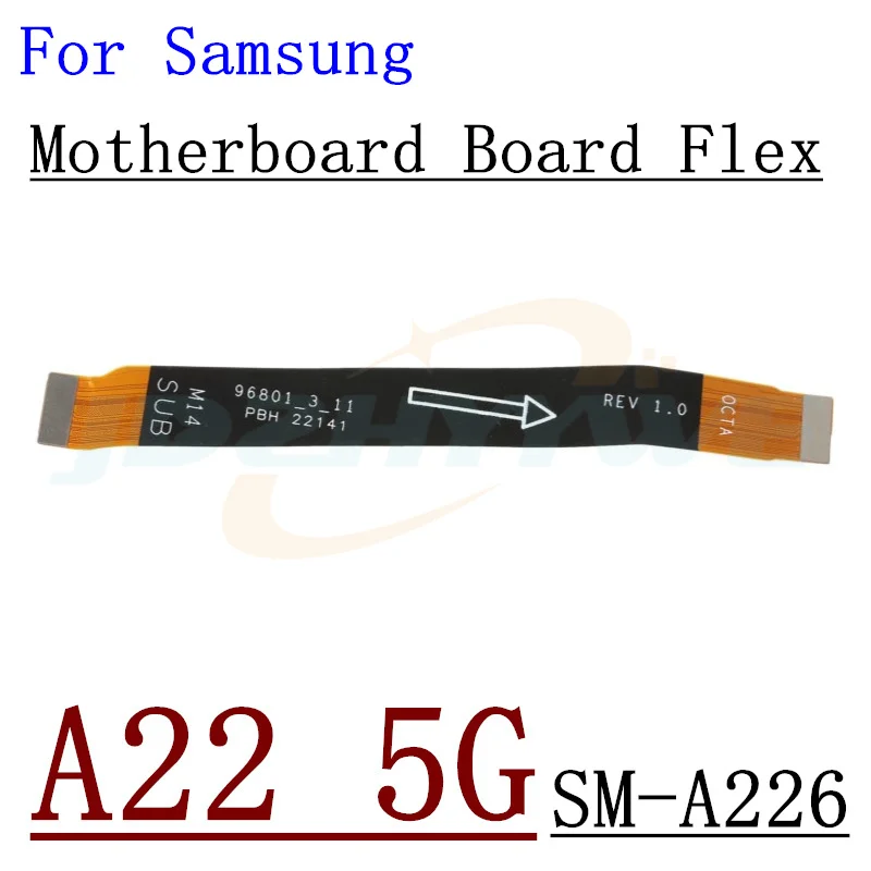 Гибкий кабель для разъема материнской платы Samsung Galaxy A22 A32 A42 A52 A72 A33 A53 A73 A24 A34 A54 A25 A35