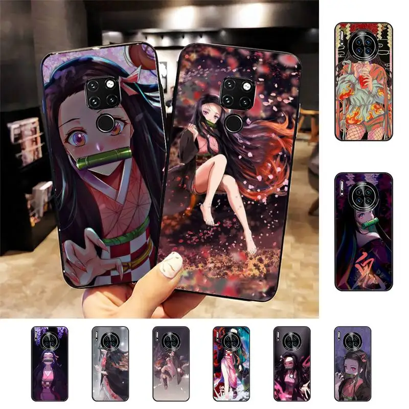 

Demon Slayer Kamado Nezuko Phone Case for Huawei Mate 20 10 9 40 30 lite pro X Nova 2 3i 7se