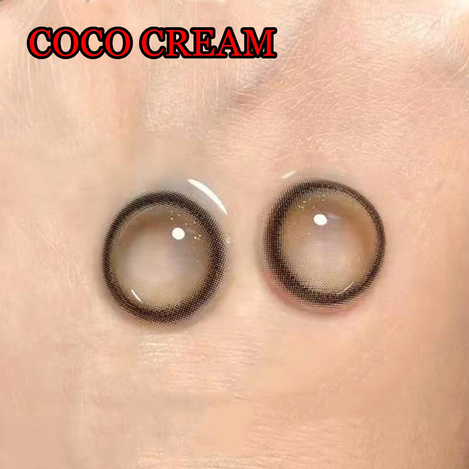 

Контактные линзы Dolly 14,50 мм для окрашивания глаз, 1 год использования, женские и мужские мягкие контактные линзы, контактные линзы Coco Cream