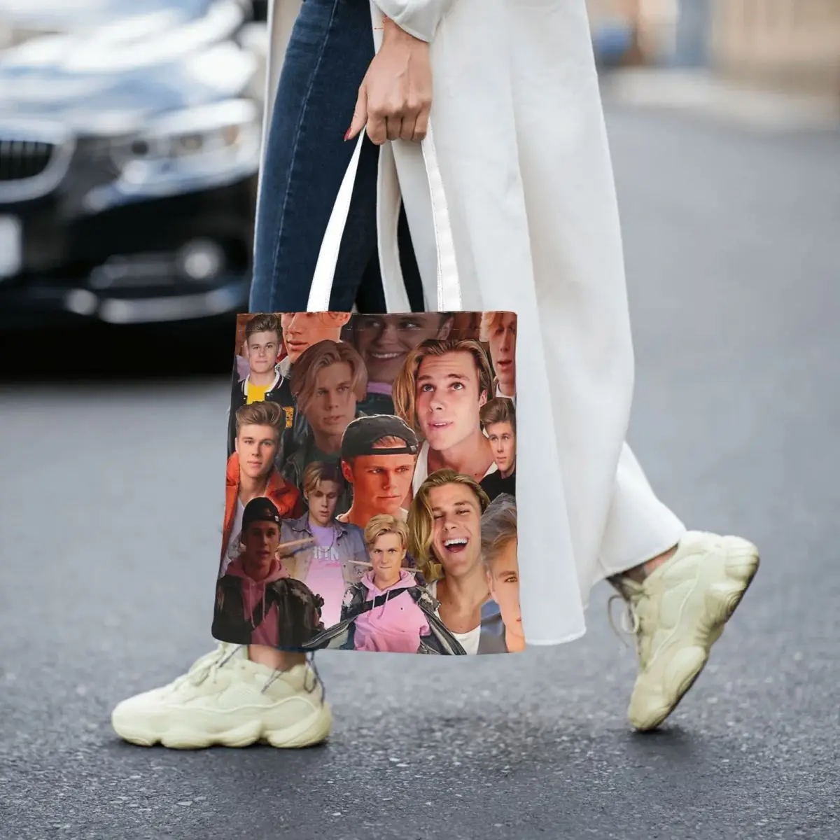 

Owen Joyner Totes Canvas Handbag Women Canvas Shopping Bag