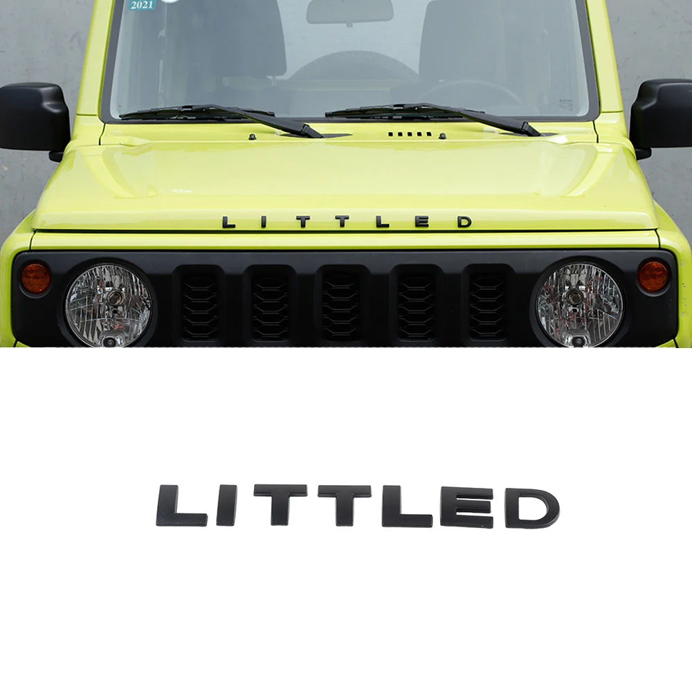 

Накладка На Капот Suzuki Jimny JB64 JB74 2019, Эмблема LITTLED, Из Нержавеющей Стали С Хромированным/никелевым Покрытием