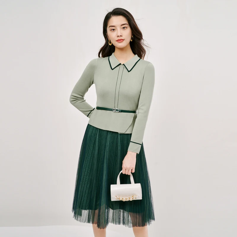 Миниатюрные магазины с длинными рукавами искусственные рубашки из двух