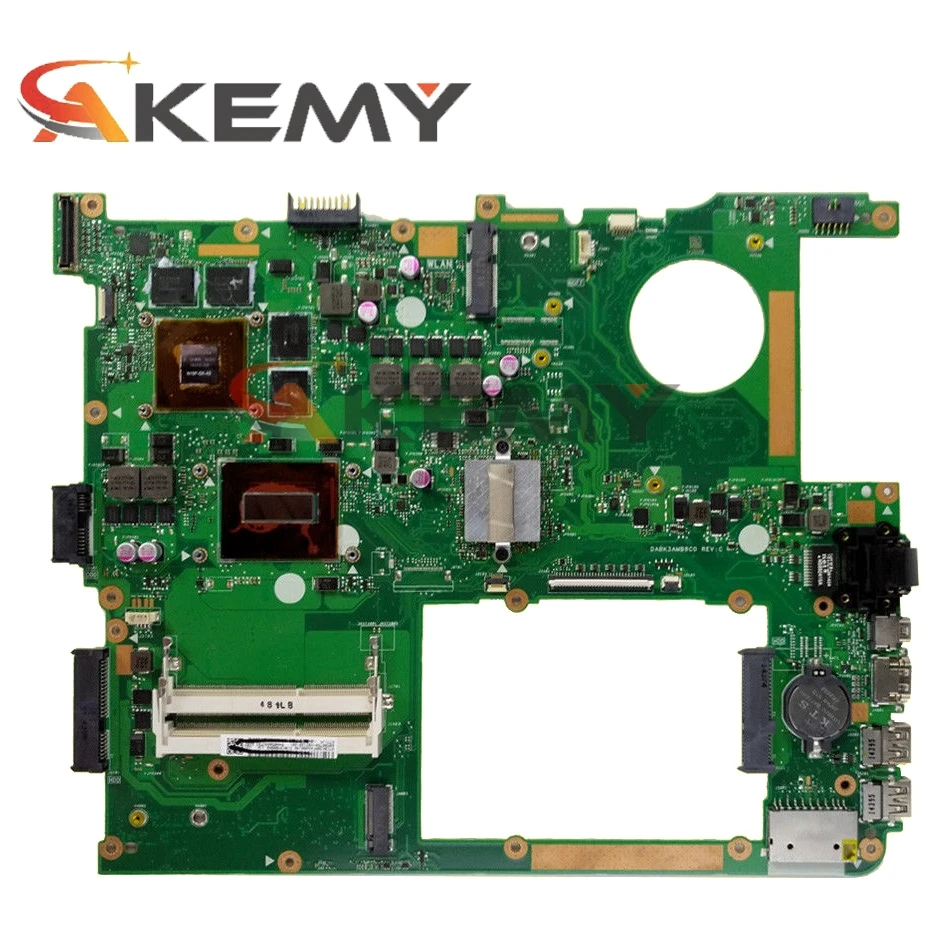 G771JM HM86 с процессором i5-4200 GTX860M 4 Гб системная плата REV 2 0 для ASUS G771 материнская