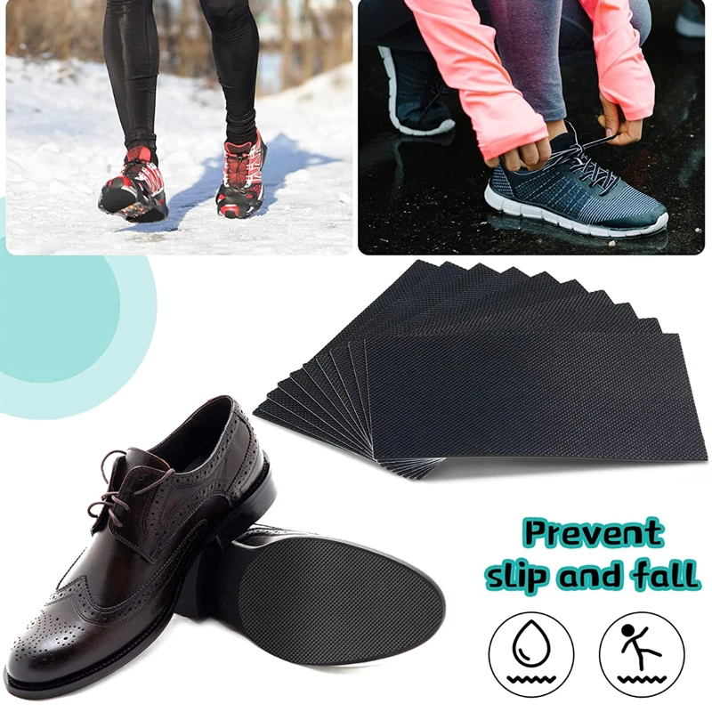 Rubber Shoe Sole Repair Patches Grips Anti-Slip Outsoles Insoles for Shoes Making High Heels Sandals Soles Replacement Material