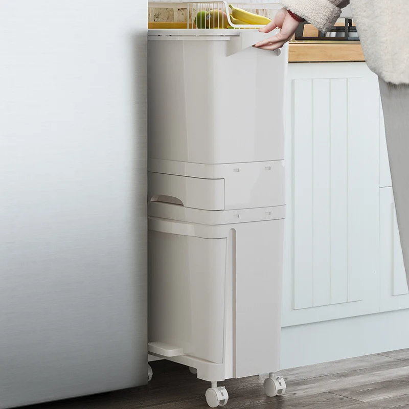 

Storage Bin Waste Compost Recycling Bin Waste Bathroom Trash Can Home Garden Cubos De Basura Cocina Reciclar Waste Container