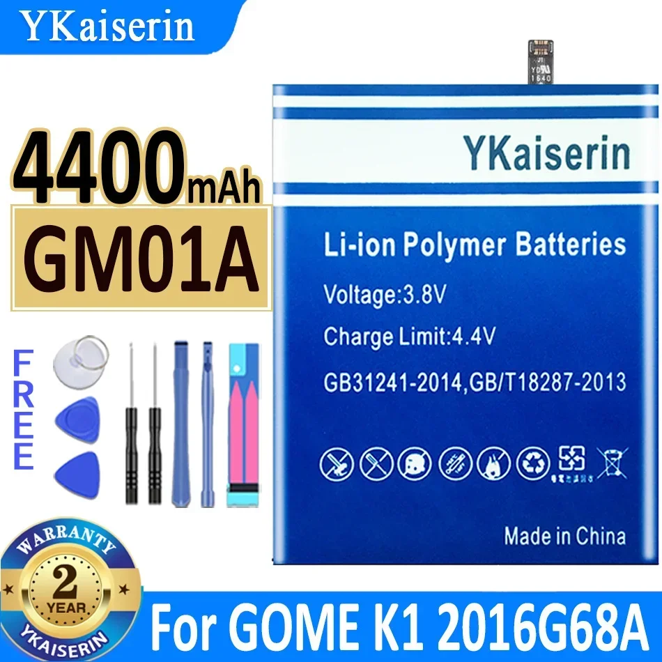 Высококачественный аккумулятор YKaiserin для GOME U7 mini U9/K1 2016G68A 2016G68A/S1 GM2017D07A T1/для Fenmmy note