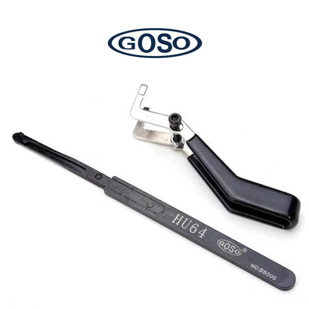 

GOSO Pick Tool ForMercedesBenz HU64 Inner Groove Keyway Unlock Lost Key Professional Locksmith Tension Wrench Easy Insert Open