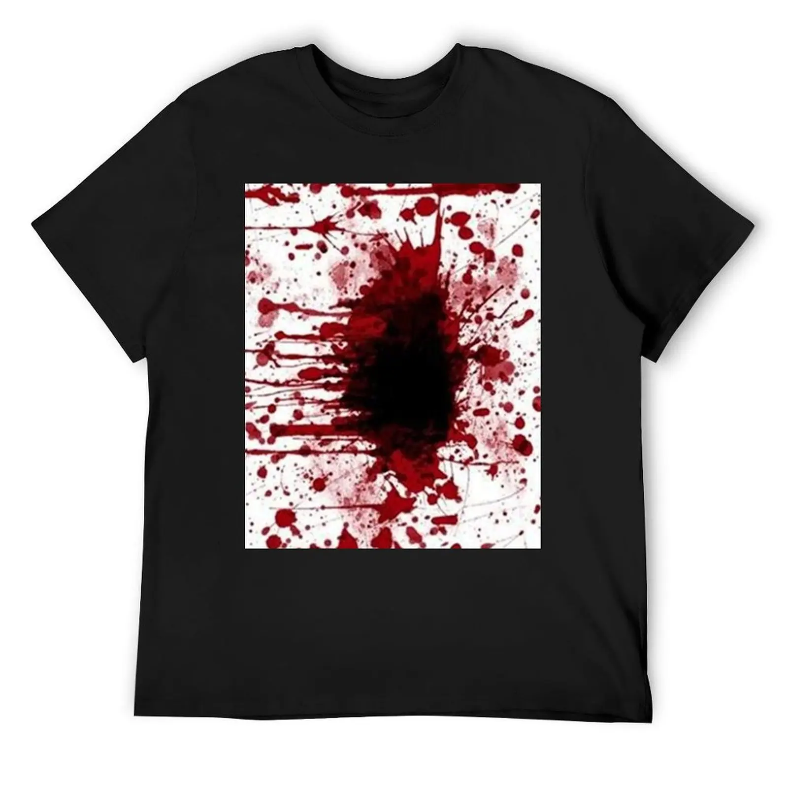 Футболка Blood Splatter Apparel футболка большого размера с рисунком мужская одежда
