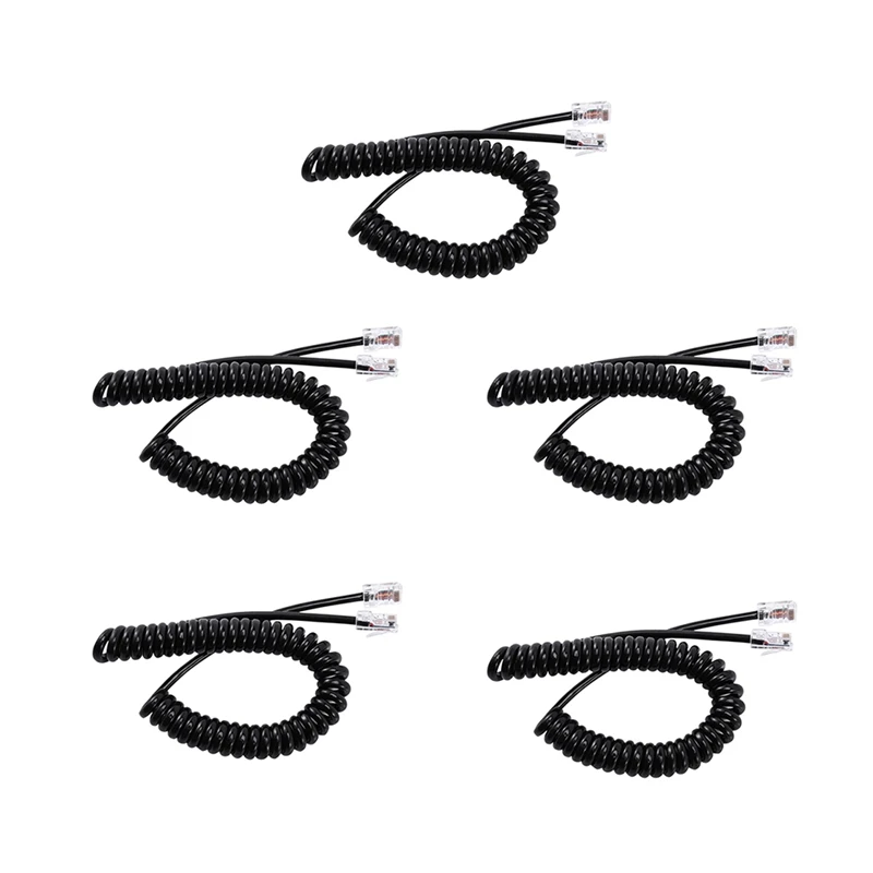 

5Pc 8Pin Microphone Cable Cord For Icom Mobile Radio Speaker Mic HM-98 HM-133 HM-133V HM-133S DTMF For IC-2200H IC-2800H