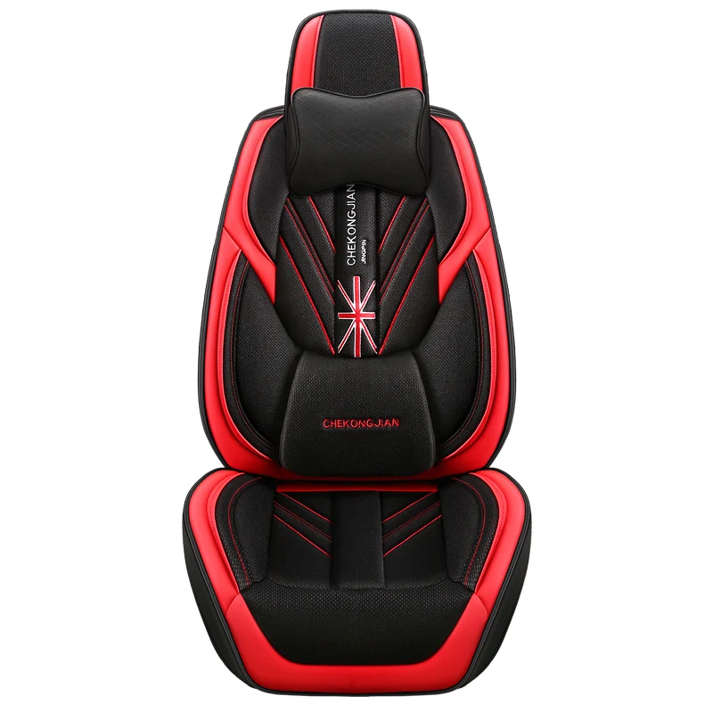 

Luxury Car Seat Cover Full Set Car Accessories Universal Seat Protector For Fords Fusion