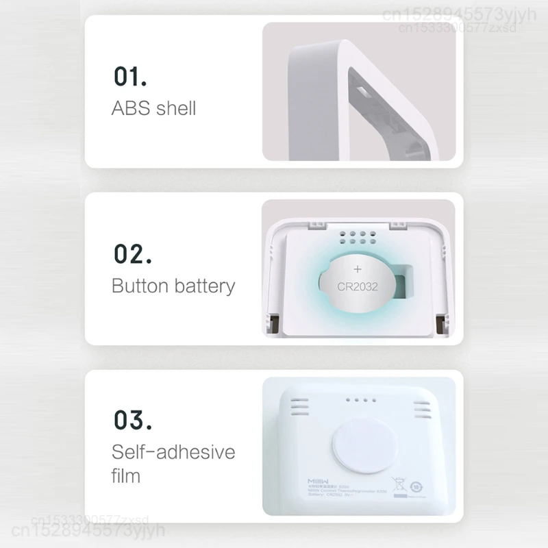 Электронный цифровой измеритель температуры и влажности Xiaomi MIIIW внутренний