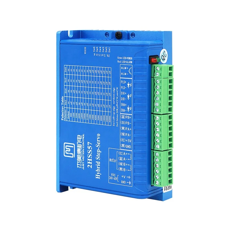 2HSS57 Новый разработанный 2-фазный шаговый драйвер с замкнутым контуром и